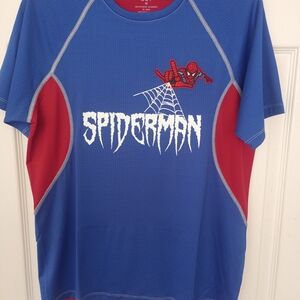 Spiderman Blue and Red Men's Jersey
